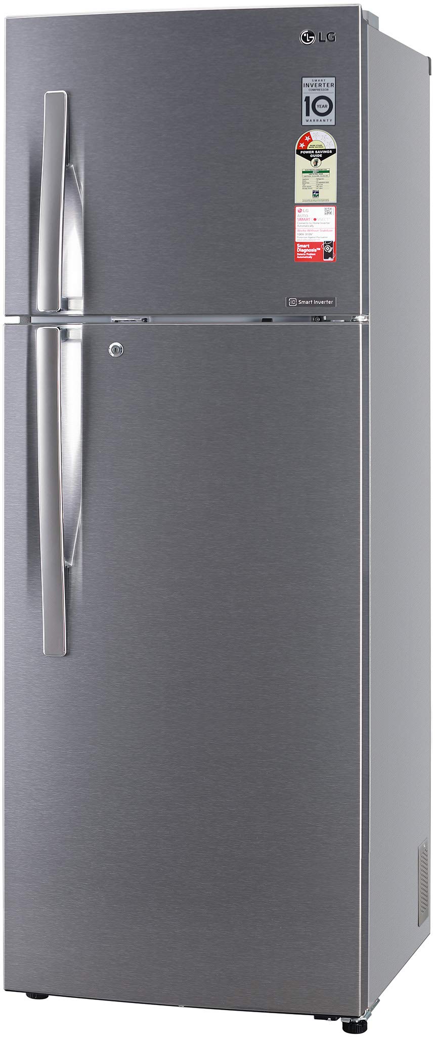 LG 335L 2 Star Smart Inverter Frost-Free Double Door Refrigerator