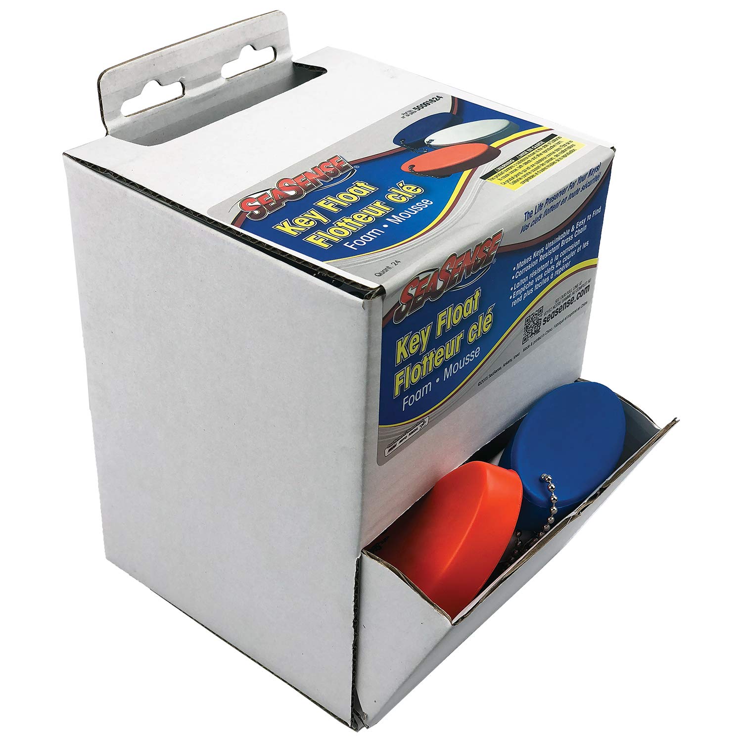 SeaSense FOAM KEY FLOAT ( 24 PIECE PDQ BOX)