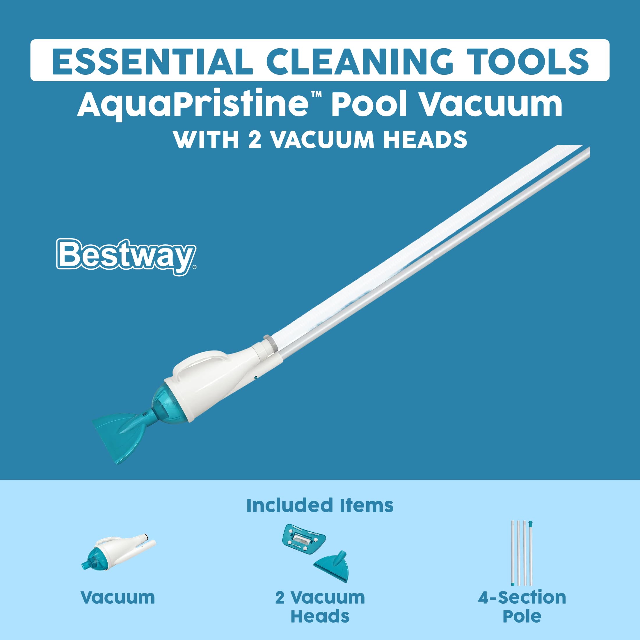 Bestway AquaPristine Aspirapolvere per piscina