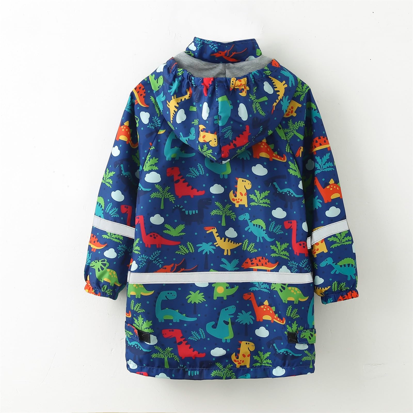 Générique Cape de Pluie Enfant, Veste imperméable pour Enfants Coupe-Vent à Capuche idéale pour Les journées de Pluie Confortable et Pratique Parfaite pour Les activités en Plein air