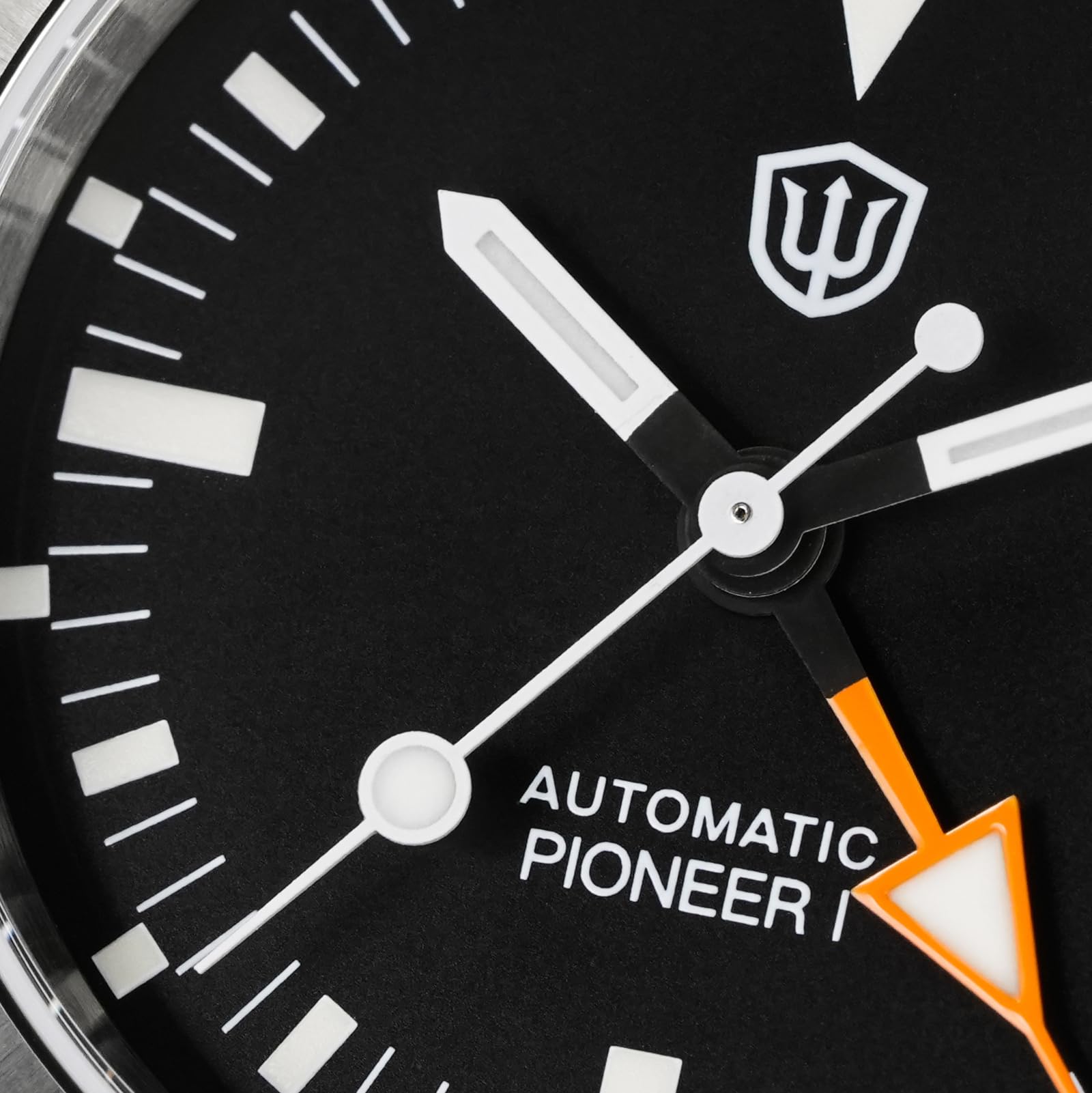 watchdives GMT - WD16570 V2 - Montre de plongée automatique à double fuseau horaire NH34 - 37 mm - Cristal saphir