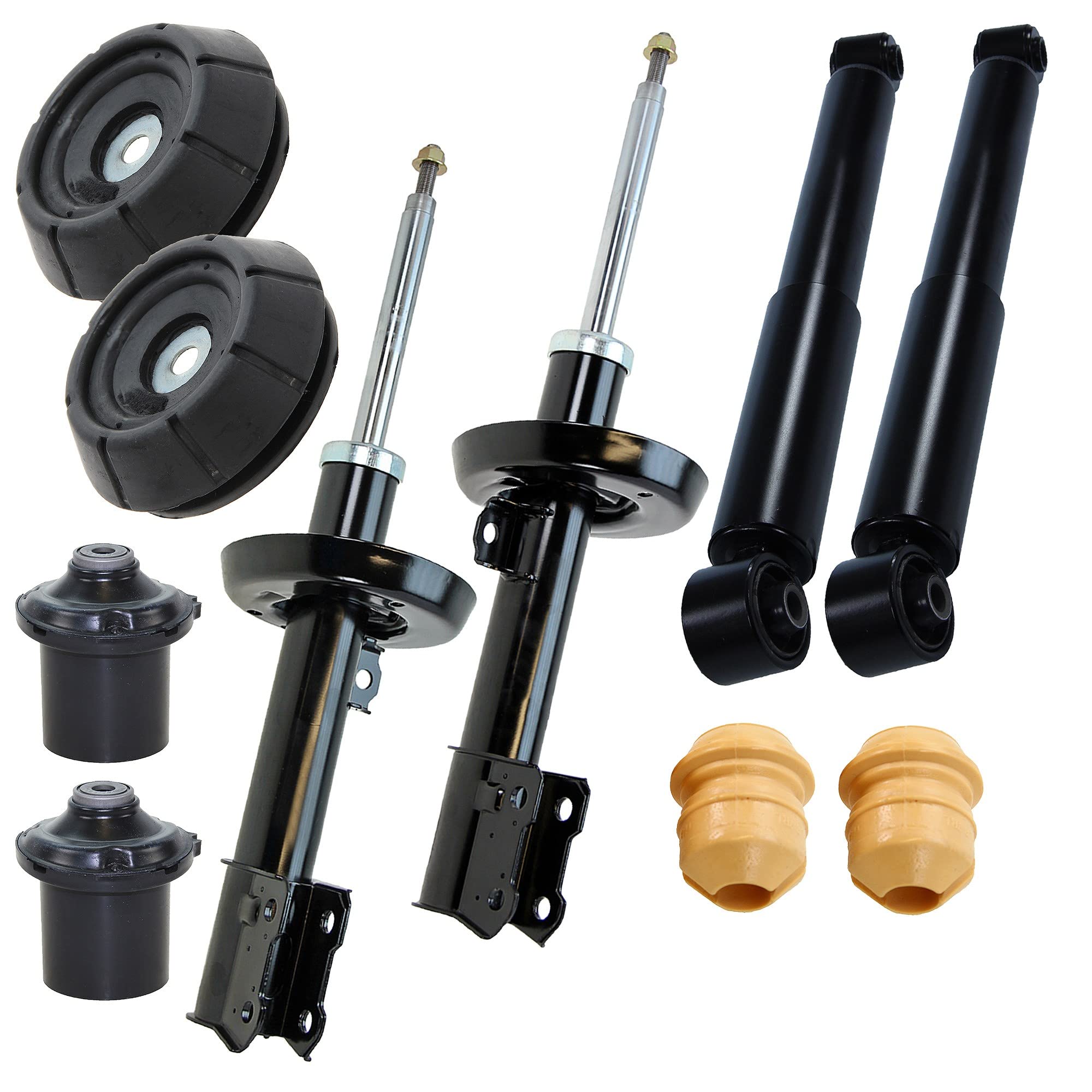 ATEC Germany 4x Amortiguadores de gas a presi—n delanteros y traseros incl.