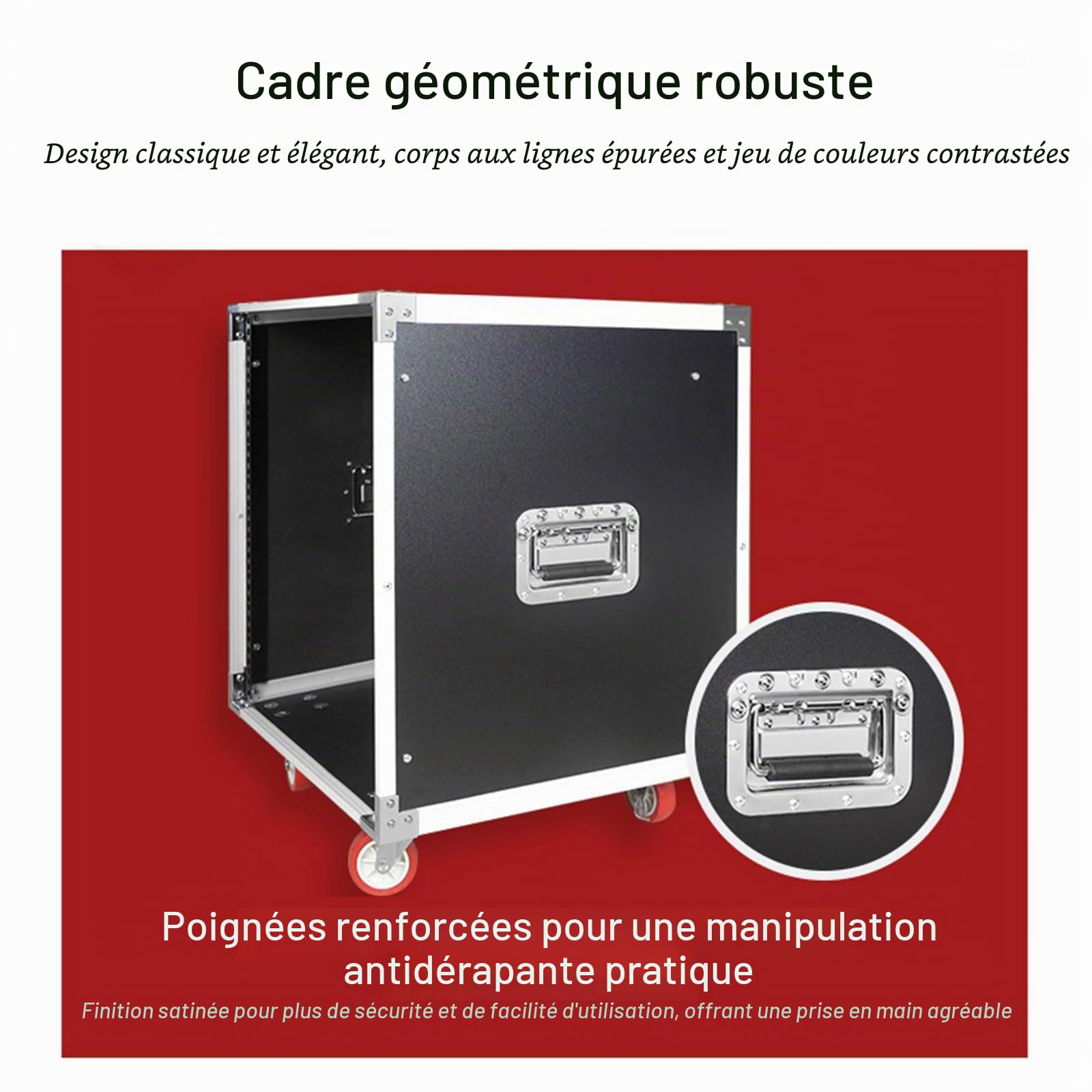 Meuble HiFi, Armoire AV Moderne, Meuble HiFi Vintage, Stockage De Composants Audio Multicouche, pour Platine Vinyle Meuble Audio/Vidéo(43cm/16.9in)