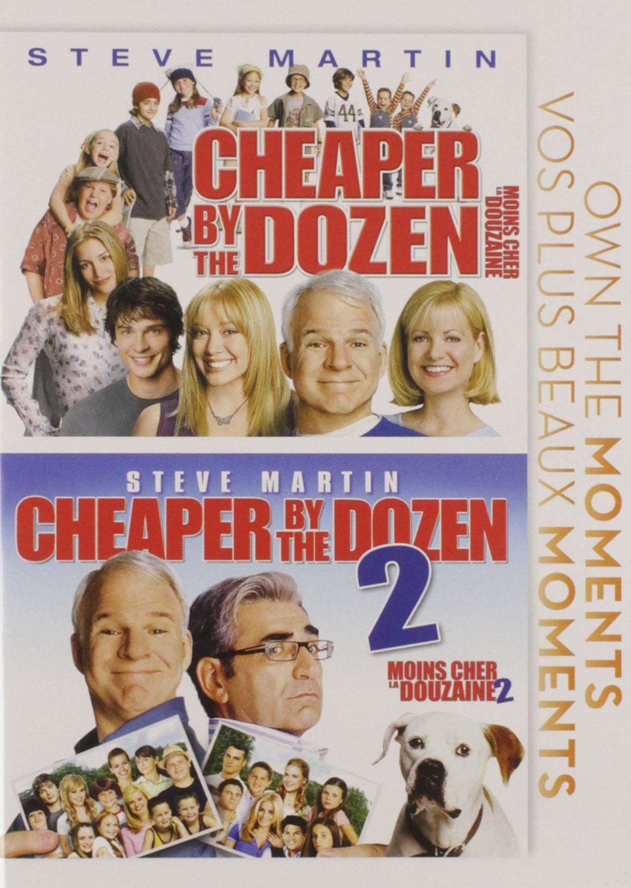 Cheaper By the Dozen 1 / Cheaper By the Dozen 2 (Moins Cher La Douzaine 1/2) [DVD]