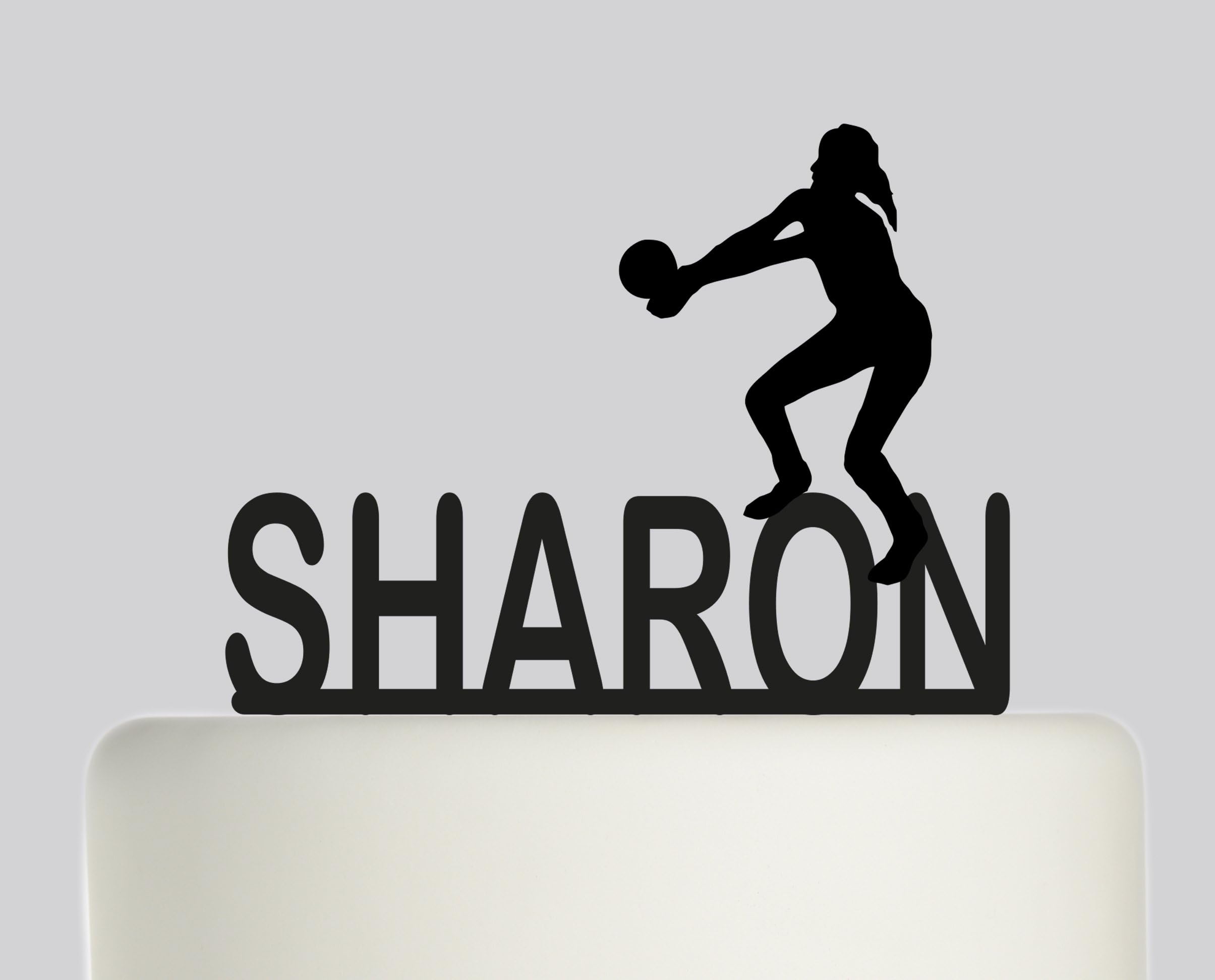 Large Birthday Cake topper Volleyball, Personalised with YOUR NAME. Ideal birthday cake decoration, birthday party Acrylic cake topper, Available in Gold Mirror, Gold Sparkle, Silver Mirror, Silver Sparkle, Bronze Mirror, Black,Blue, Pink, Red,Purple, Yellow and White