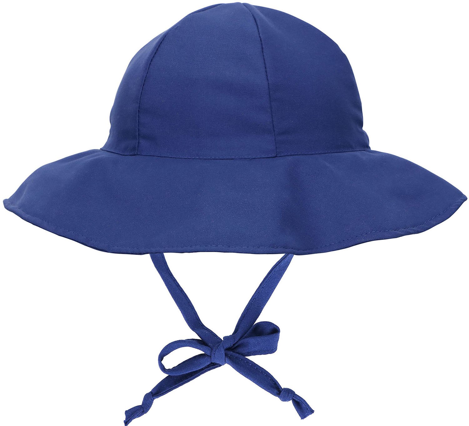 Livingston Boys UPF 50+ UV Ray Sun Wide Brim Baby Sun Hat, Navy, 12-24 Months