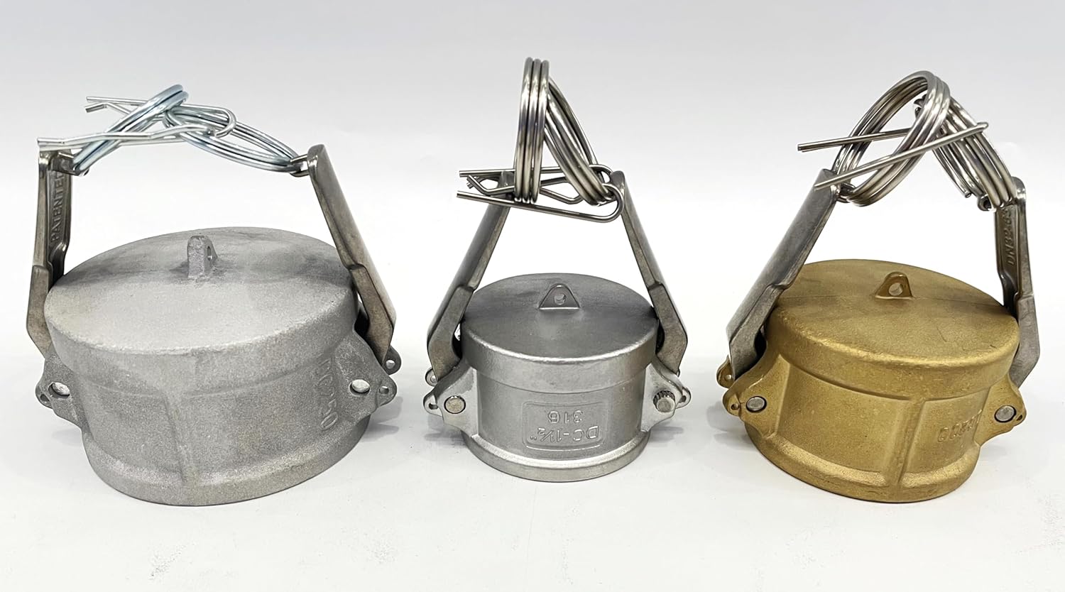 Germany Kamlock Couplings Type DC Blind Coupling Nut Part (Stainless Steel, 4 Inches)