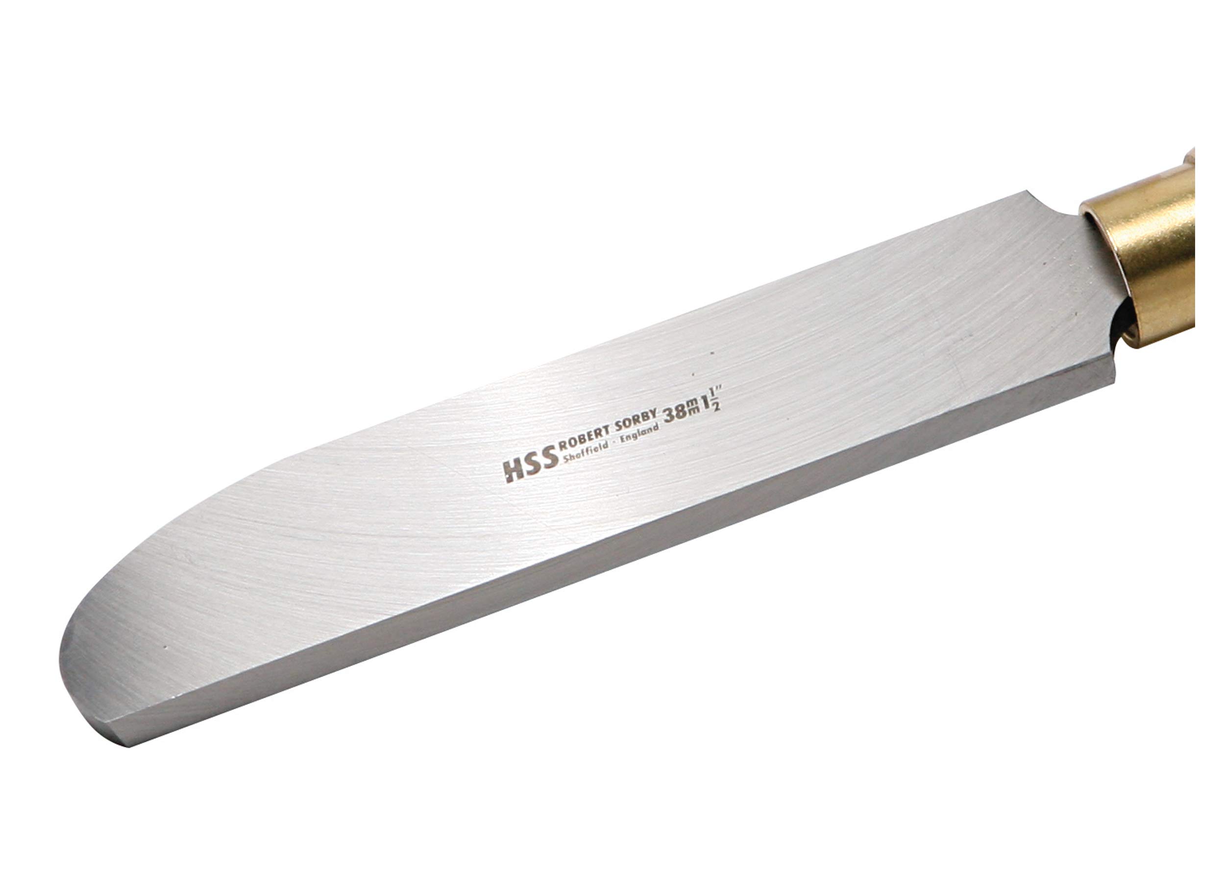 Robert Sorby 8007 1-1/2 Inch Bowl Finishing Outboard Sc Chisel Unhandled Sovereign Compatible HSS Usable Length 7Inches