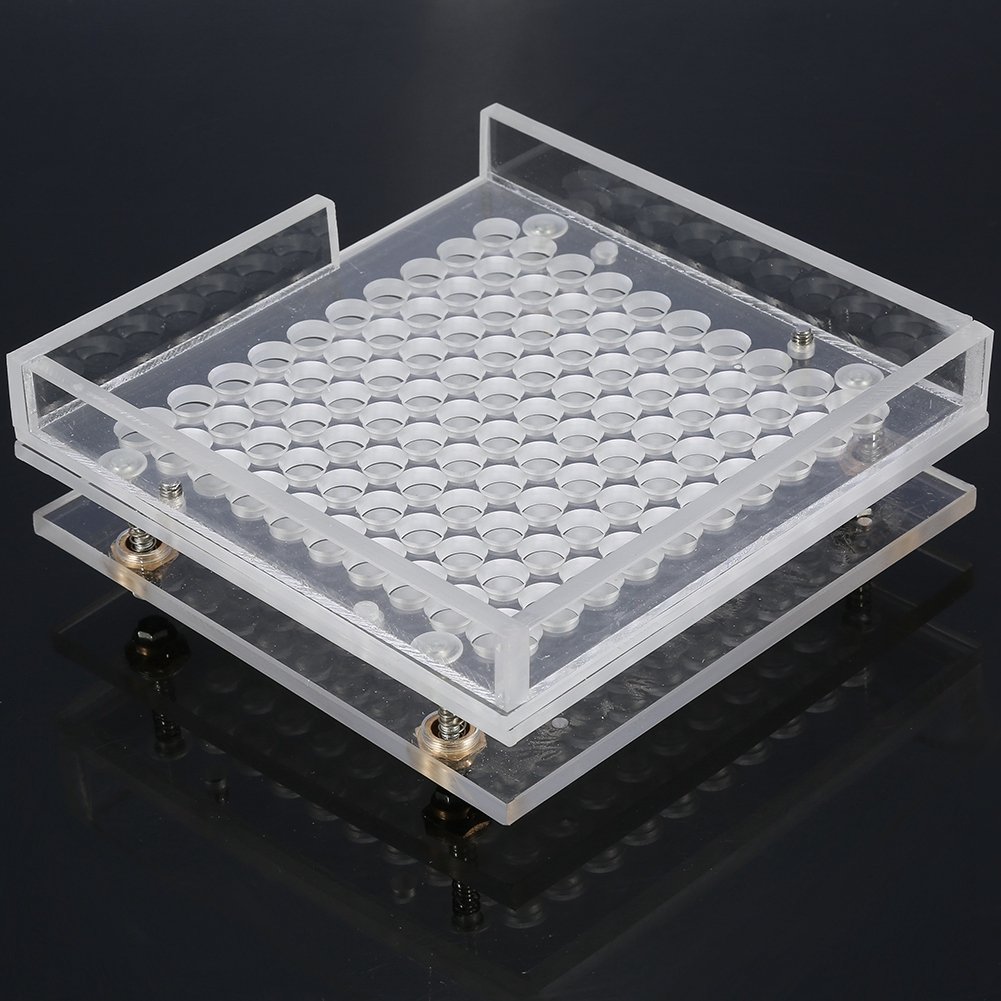 Capsule filler manual 100 capsule strumento di riempimento semiautomatico con blocco polvere adatto per istituti di ricerca, laboratori, aziende farmaceutiche(5#)