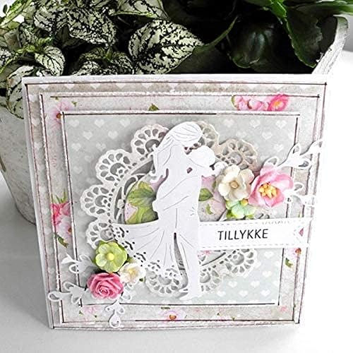 Miniatura 4 de Tarjetas de boda Vestido de novia y traje de novia Invitación de novio Nuevo corte Nuevo troqueles de corte de metal para hacer tarjetas y álbumes