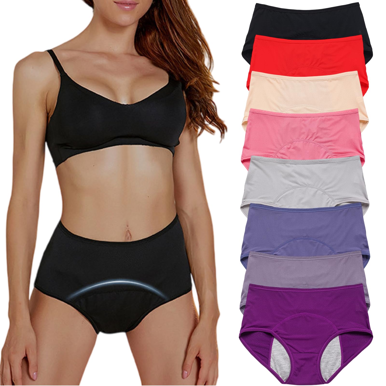 Soutien du plancher pelvien et culotte anti-fuite grande taille pour rester active après 60 ans - 8