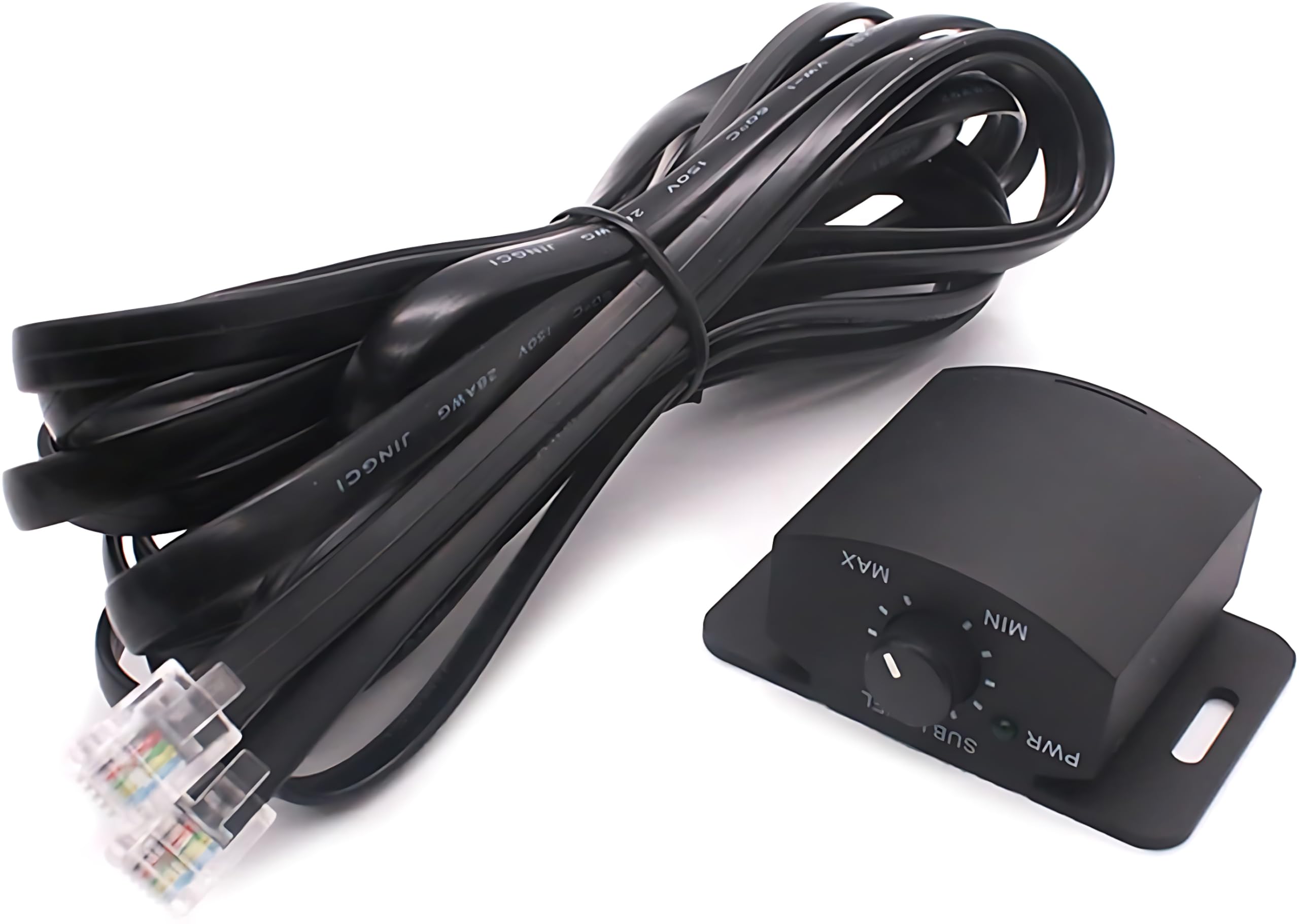 6 Pin Bass Knob, Remote Volume Control Bass Knob for Amplifier Subwoofer Audio Adjustment Knob for Speaker