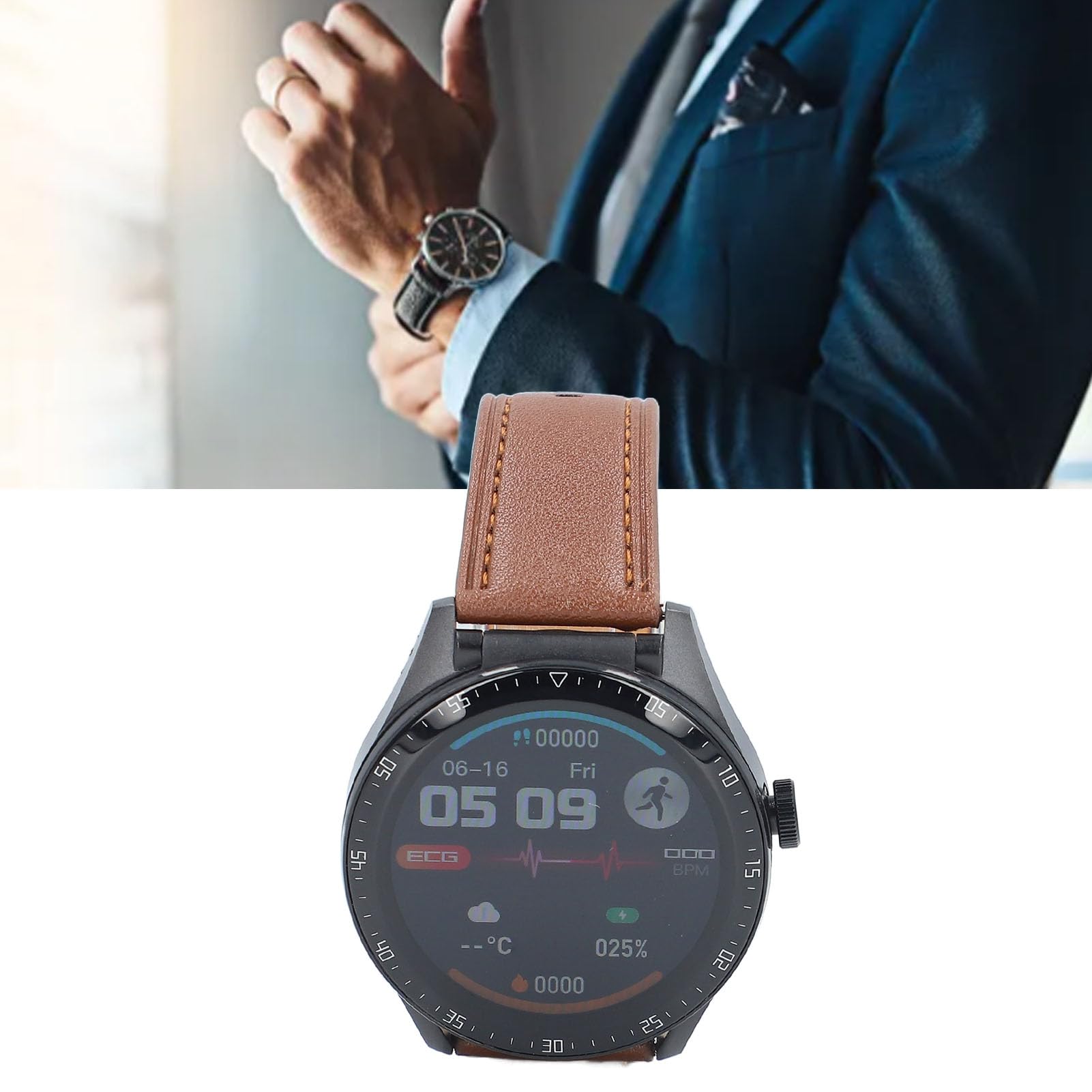 Sxhlseller Smart Watch, Smartwatch NFC 2 en 1 con Auriculares para