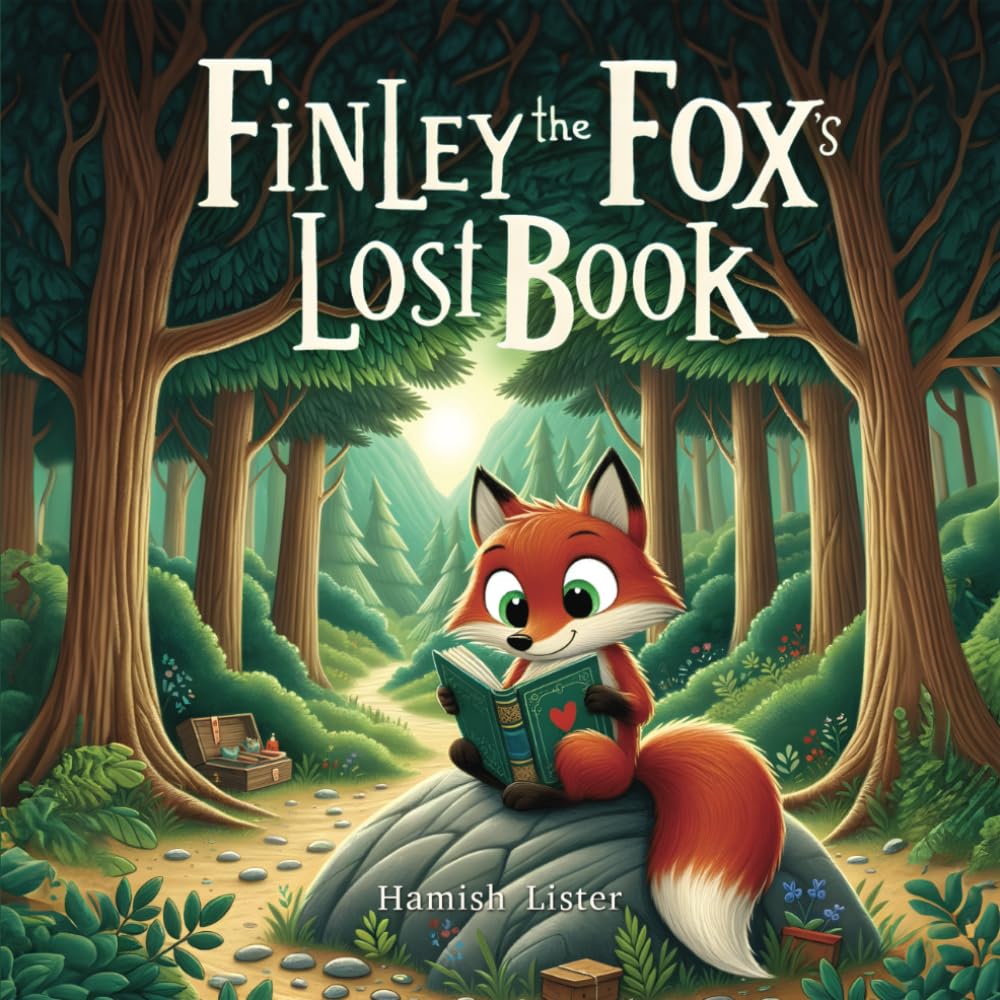 Finley the Fox's Lost Book: A Rhyming Storybook About Adventure, Friendship and the Joy of Sharing Stories