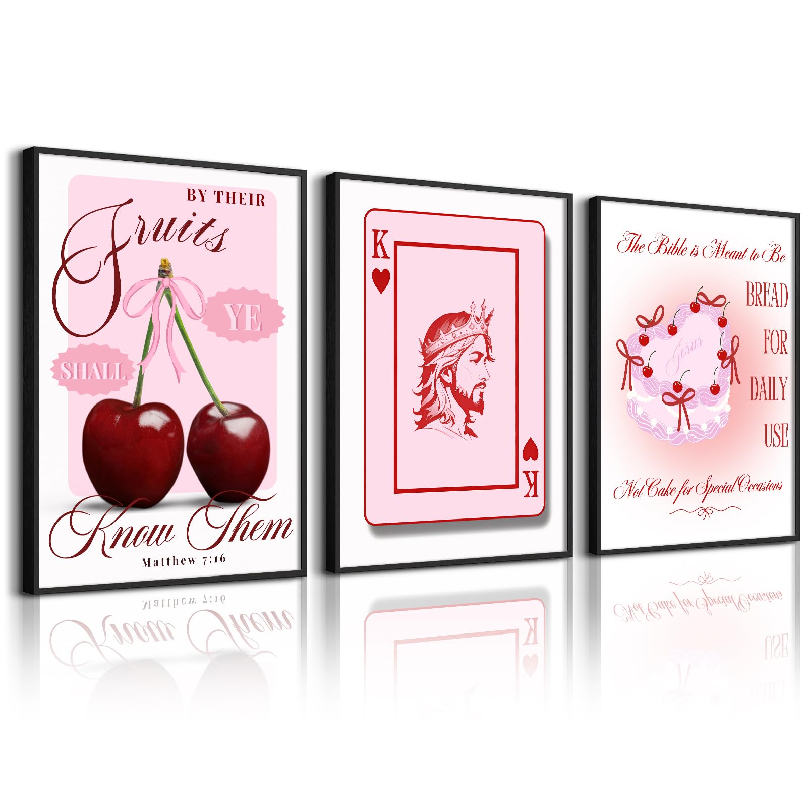 Amazon.com: Pink Christian Wall Art Jesus Christ Canvas Poster