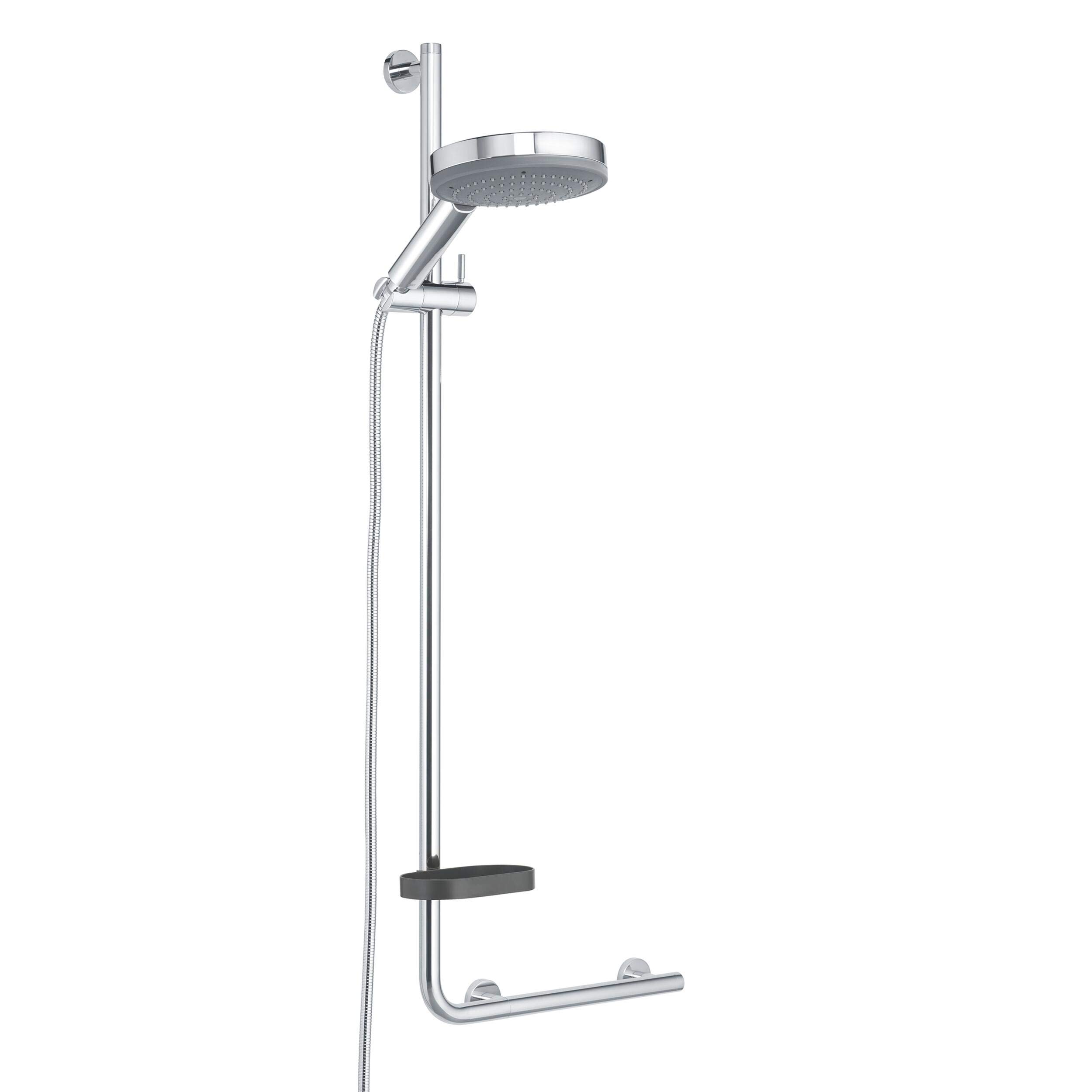 TIGER Boston Comfort & Safety Maniglione di Sicurezza, Acciaio (Inox Lucidato), 45,3 x 114 x 7,7 cm