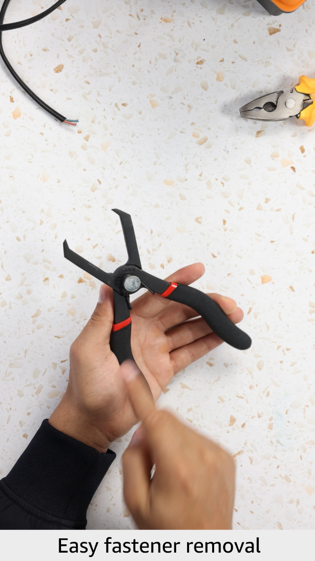 Amazon.com: Performance Tool W86561 Angled Push Pin Pliers for