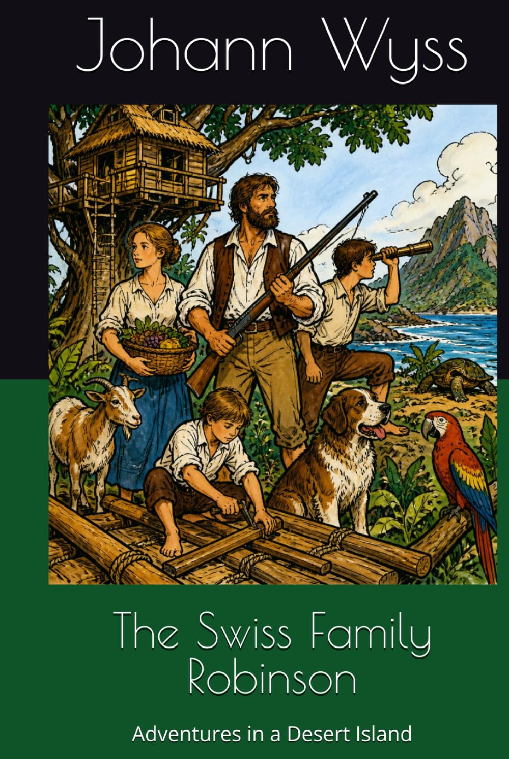 The Swiss Family Robinson: Adventures in a Desert Island