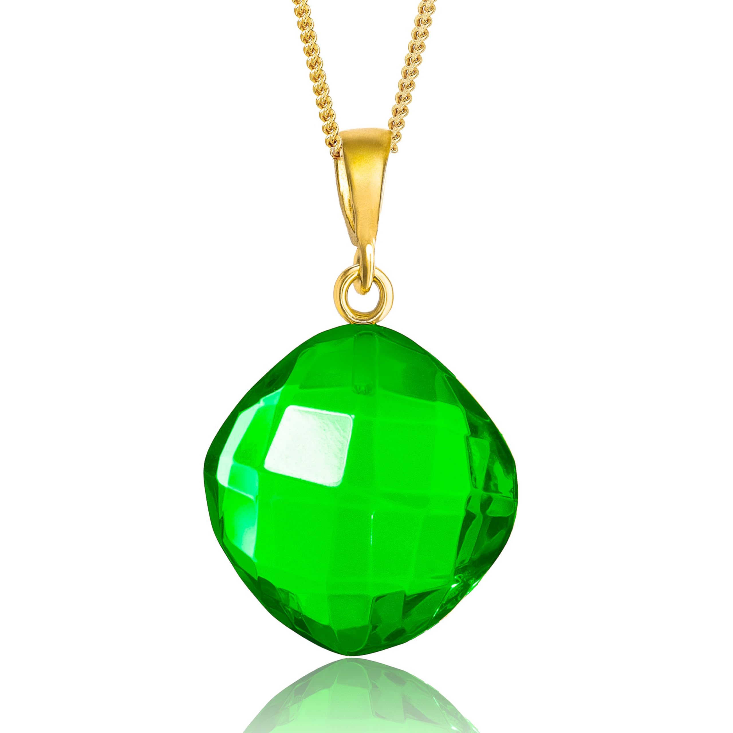 Amazon | [Amber by Mazukna] 琥珀 ネックレス ペンダント スクエア型