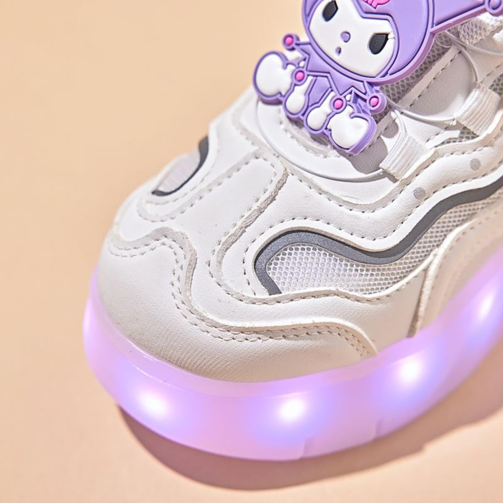 Chaussures d'entraînement à Quatre Roues LED pour garçons et Filles