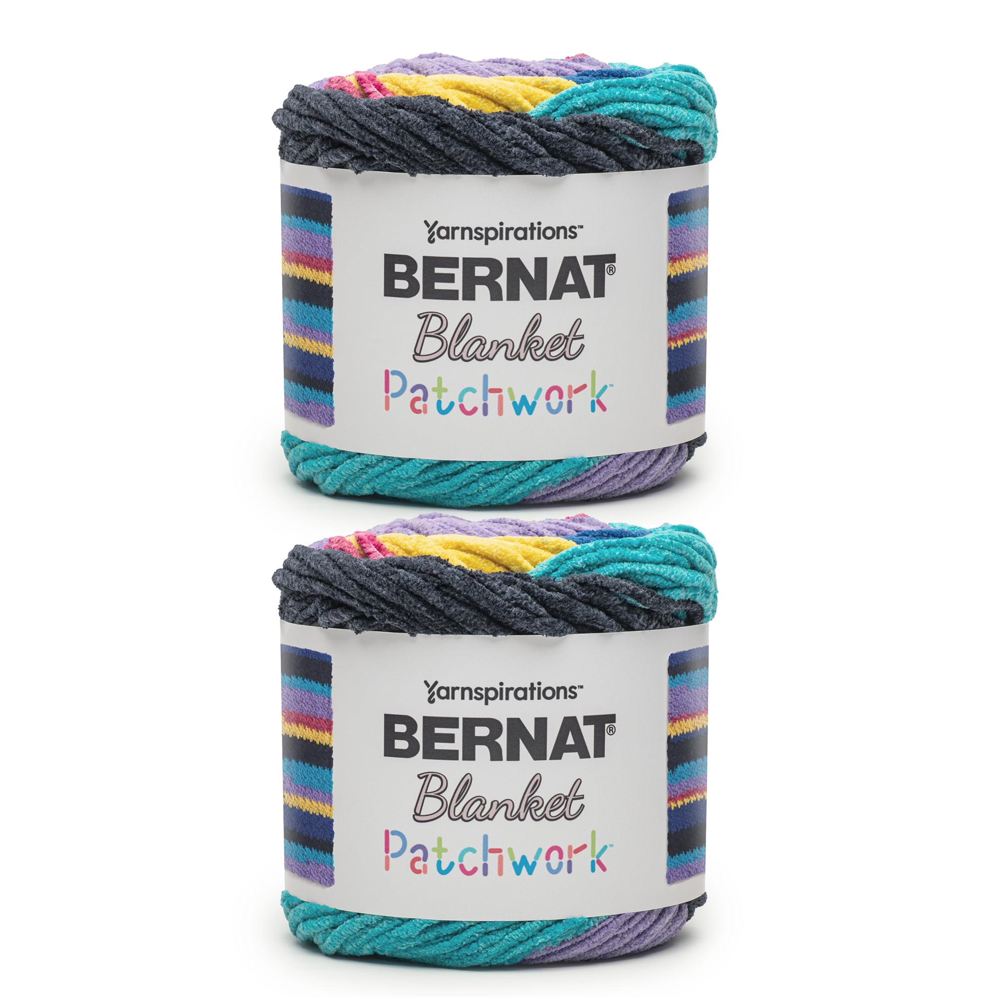 Bernat Blanket Patchwork 90S Vibe Yarn