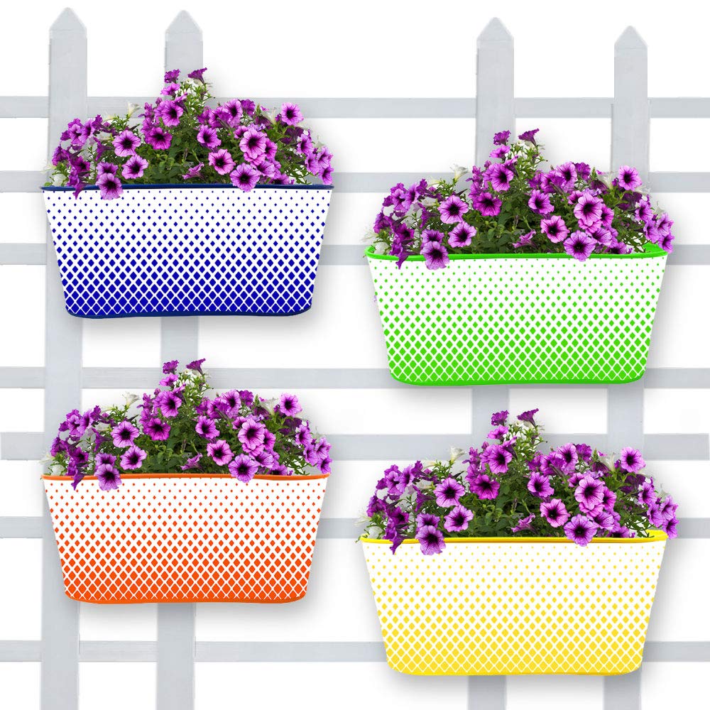 TrustBasket Dotted Plant Containers - Set of 2 -11 TrustBasket Dotted Plant Containers - Set of 2 -11