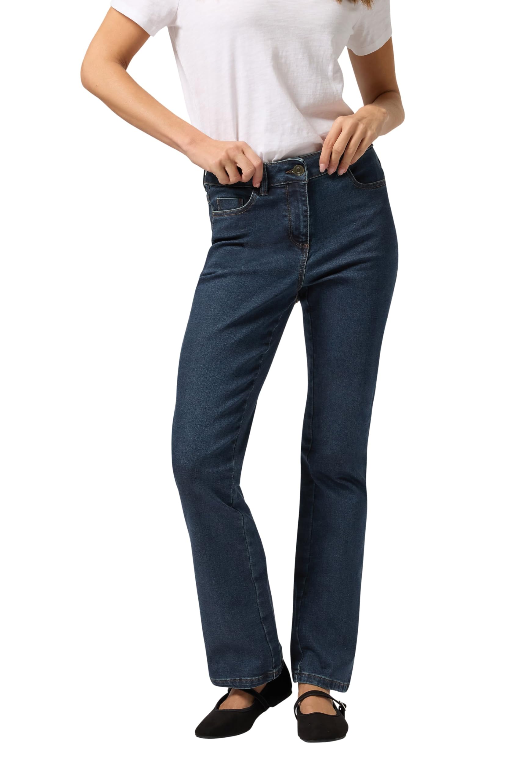 M&Co Women's Blue Indigo Bootcut Jeans Size 20