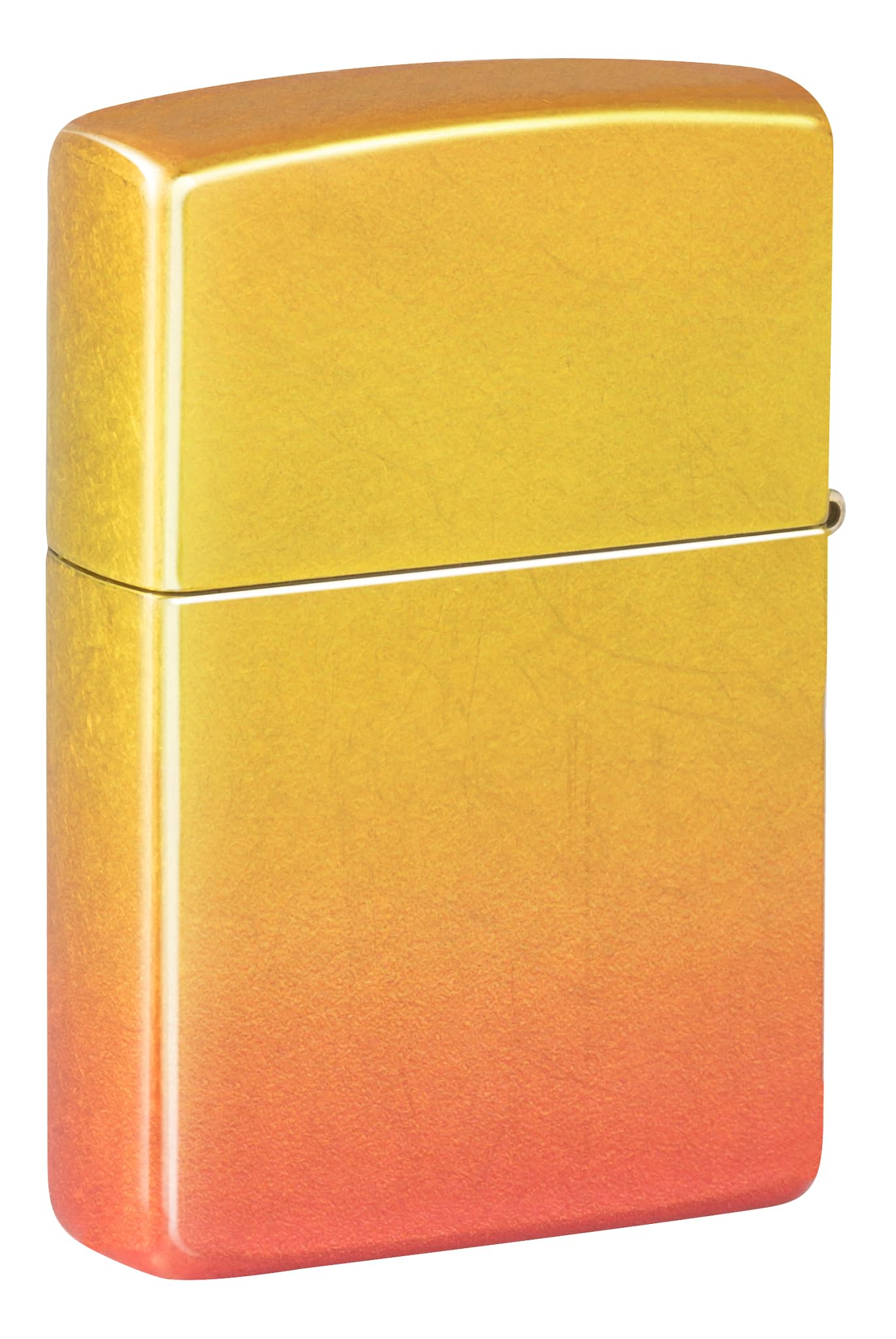 Zippo - Briquet Tempête Motif Ombre Orange Et Jaune, 540°, Impression Color Image, Rechargeable, Réutilisable, Coupe-Vent, Coffret Cadeau, Fabriqué Aux États-Unis