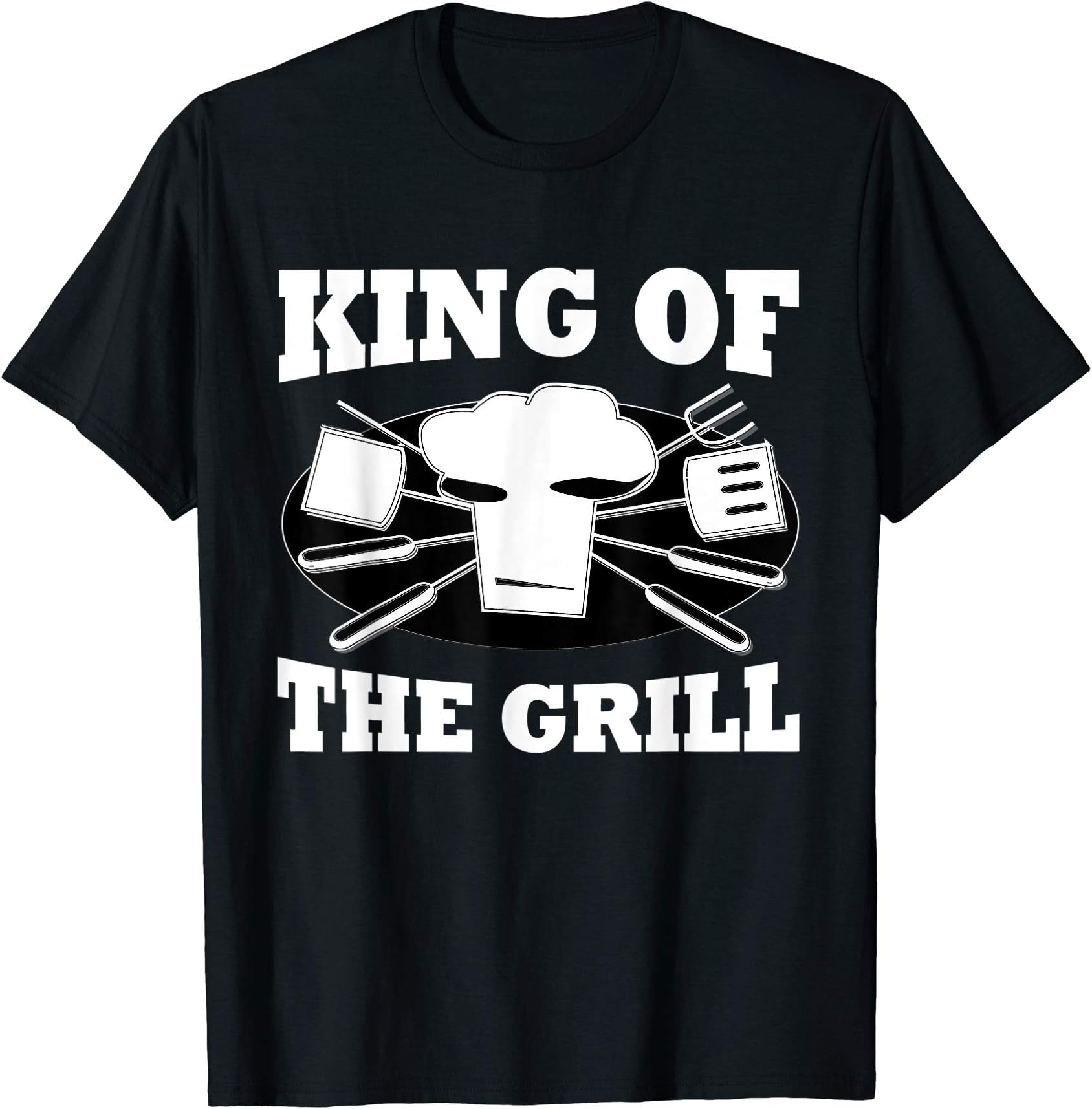 BBQ Chef Funny Gift - King Of The Grill T-Shirt