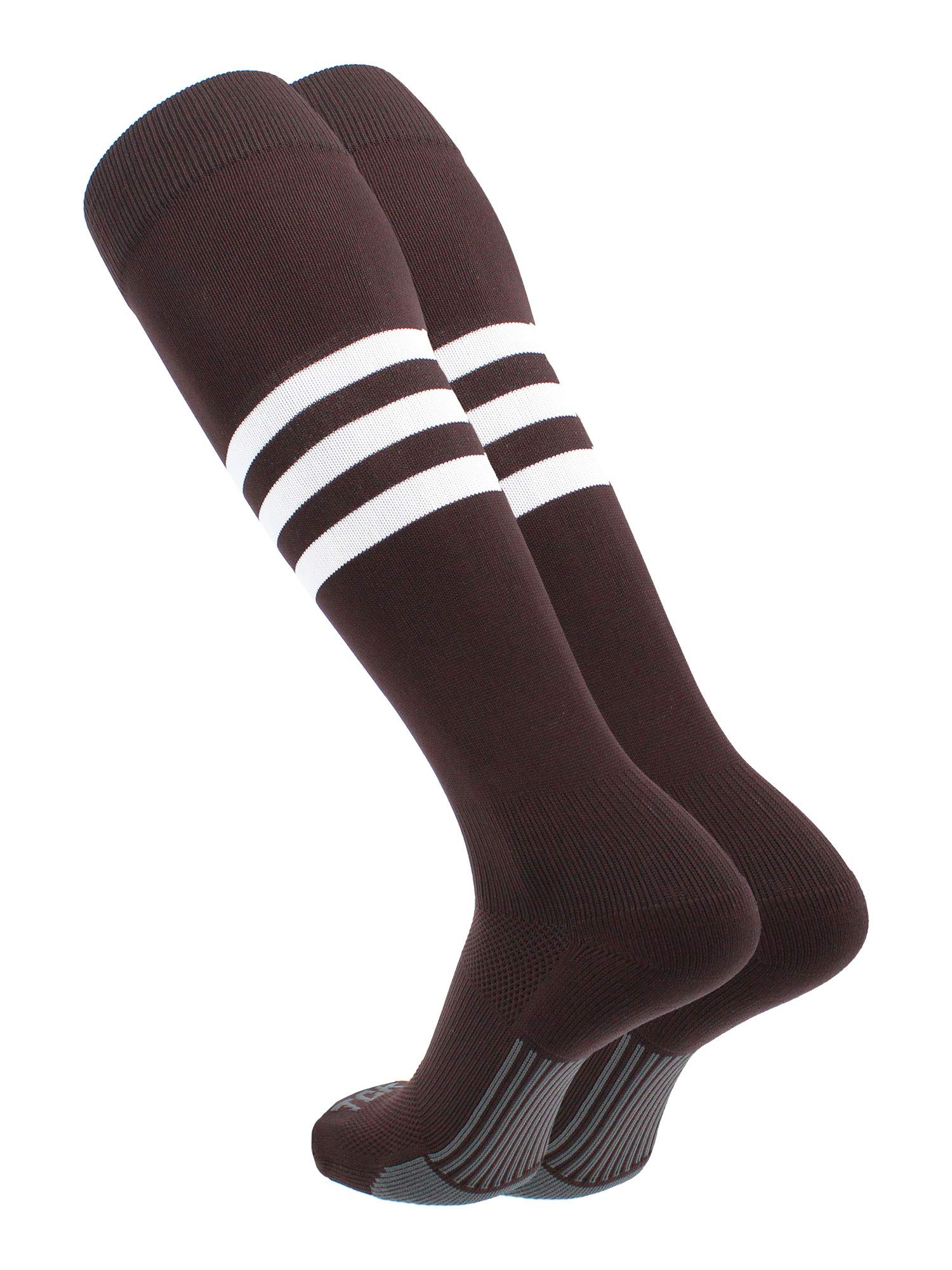 TCK Dugout Striped Baseball Socks &amp; Softball Socks for Kids and Adults