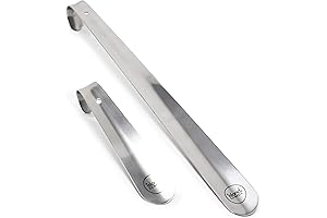 Island Genius Metal Shoe Horn Set of 2
