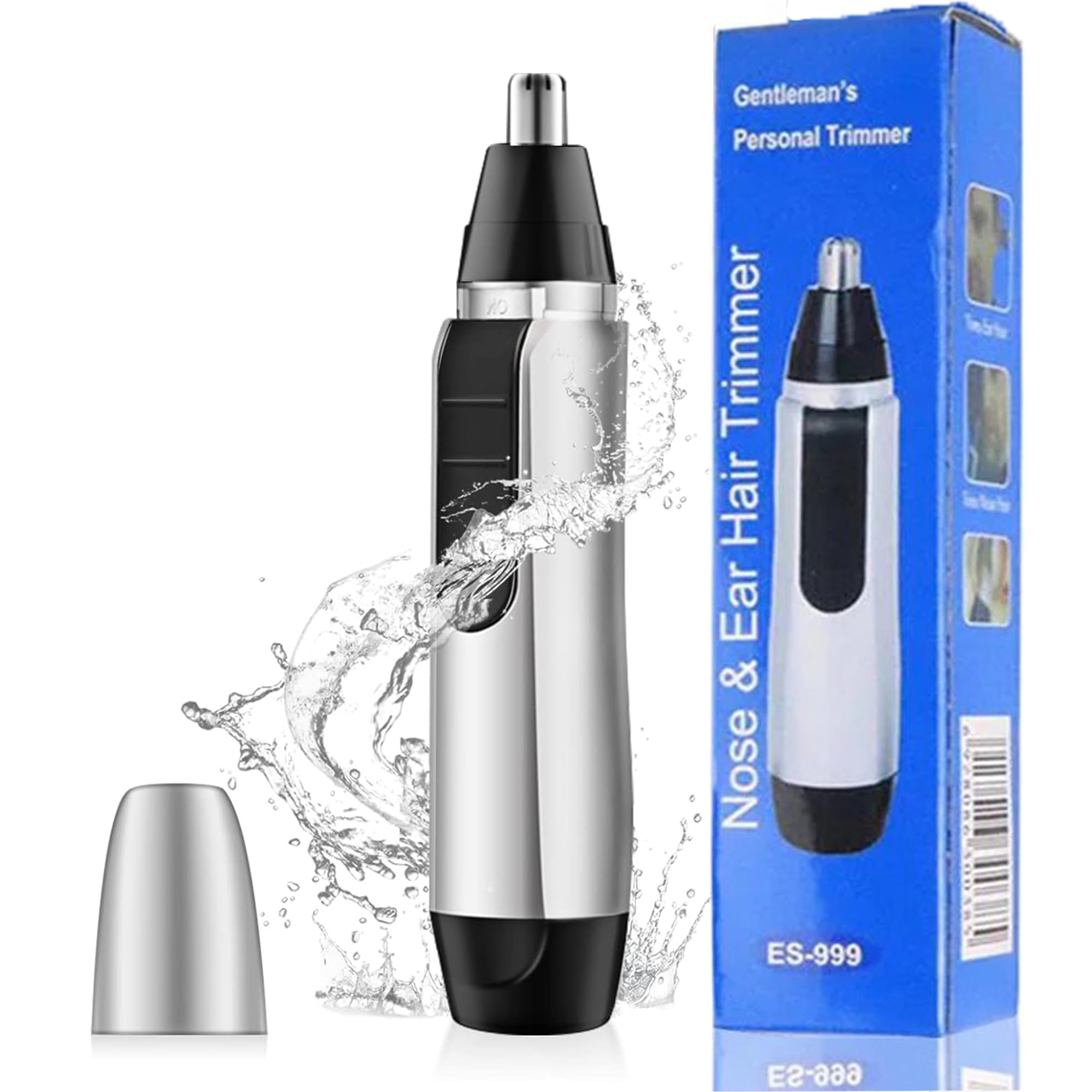 Kliffoo Electric Nose & Ear Hair Trimmer for Men & Women | Painless Nose Hair Clipper IPX5 Waterproof Eyebrow & Facial Nostril Hair Trimmer | Dual-edge Blades| Cleaning Brush | Safe Fit Nasal (B0D1KTYBSG) Amazon Price History, Amazon Price Tracker