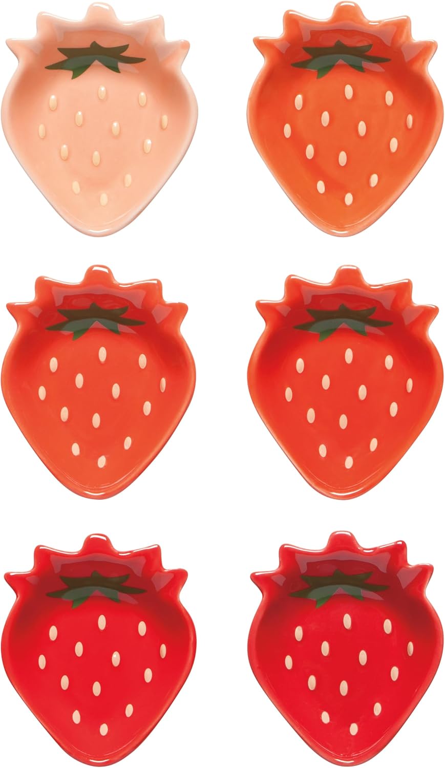 Jubilee Stoneware Pinch Bowls, Berry Sweet