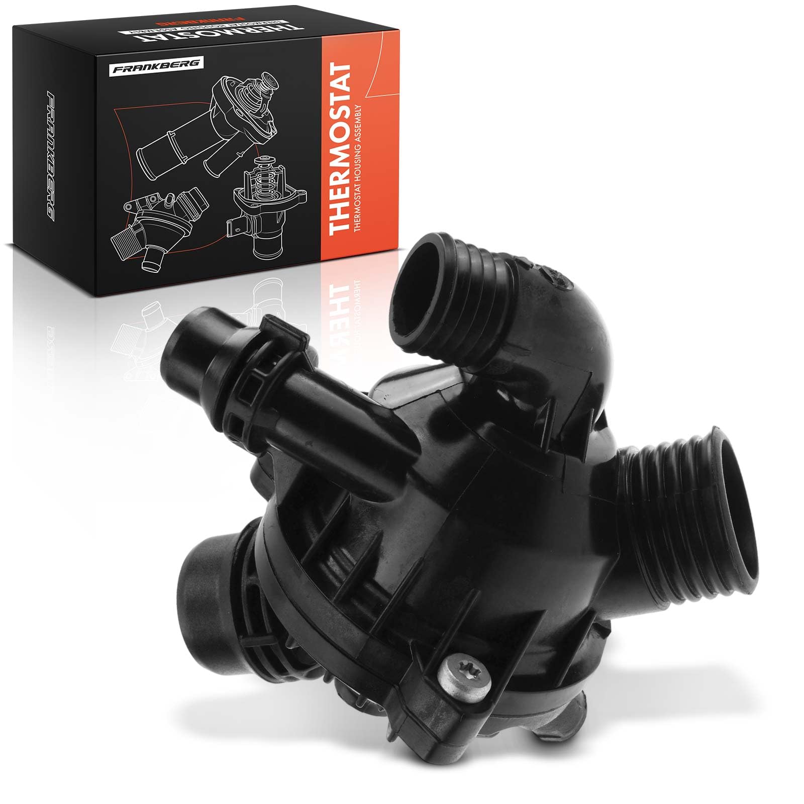 Frankberg Termostato del liquido di raffreddamento 11537550172 | Compatibile con: X6 E71 E72, X5 E70