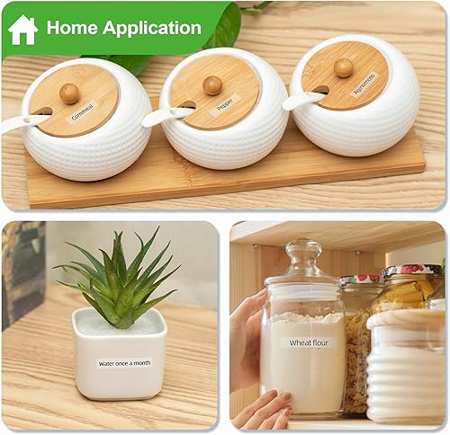 Miniatura 6 de Labelife Paquete de 5 cintas TZe TZ de 0.47 pulgadas laminadas transparentes TZe-131 de repuesto para Brother Label Maker Tape Clear TZe131 TZ-131