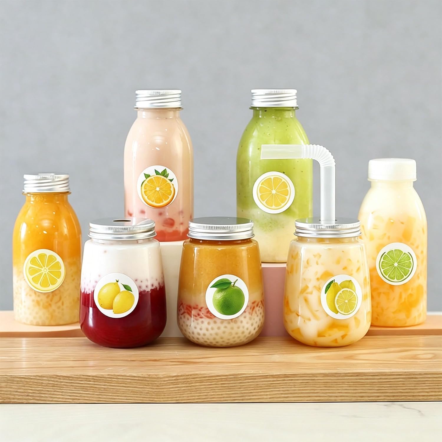 500pcs Lemon Stickers,1in Lemonade Stickers(LemonA) image 5