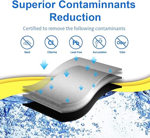 Miniatura 4 de EXCELPURE Filtro de agua en línea RWF0300A, repuesto para GE® GXRTDR, Samsung DA29-10105J, Whirlpool WHKF-IMTO, IC-100A, 4378411RB, Samsung