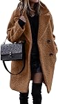 BTFBM Sherpa Vestes pour femmes 2026 Manteaux de fourrure d'hiver Lapel manches longues Fuzzy Fleece Vêtements de dessus Button Down Outfits