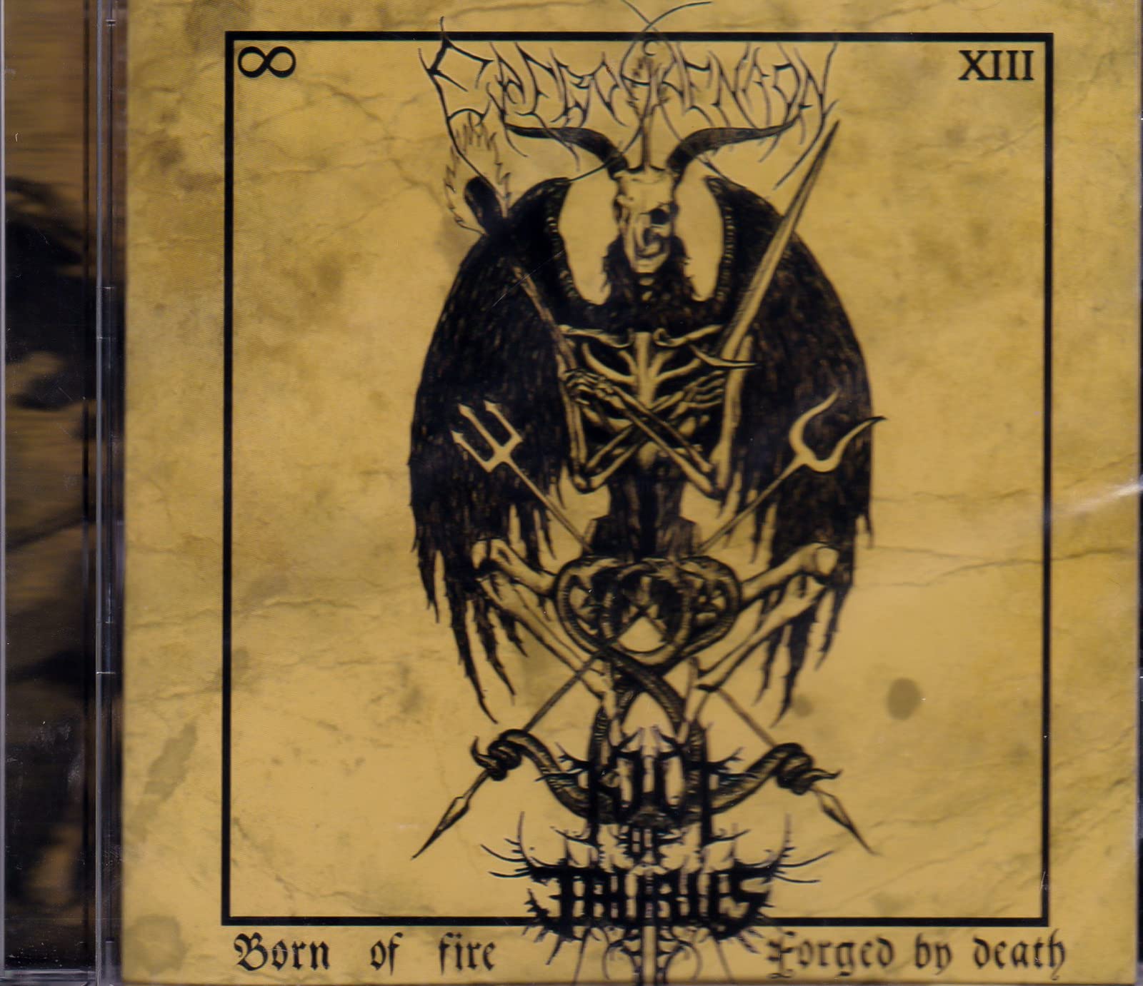 Born of Fire Forged by Death by Kult of Taurus/Aenaon Erevos (CD, 2014) New Seal