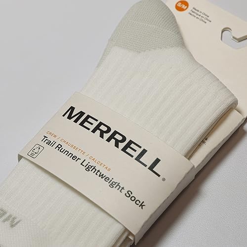 Miniatura 4 de Merrell Calcetines ligeros de trail running para hombre y mujer, tacón antideslizante unisex y zonas de malla transpirable