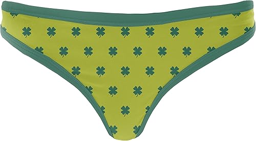KICKEE Womens Lucky Clover Underwear, Super Soft Undies, Seamless All Day Comfort