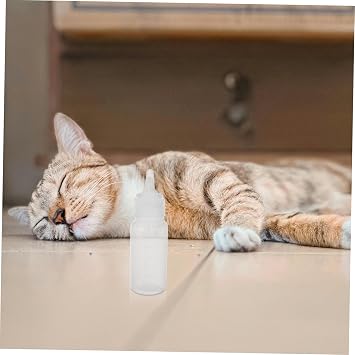 BESPORTBLE 2sets Puppy Nursing Bottle Measurement Scale Pet Nursing Kit for Cats and Dogs Includes Replacement Nipple and Cleaning Brush for Small Pets Feeding