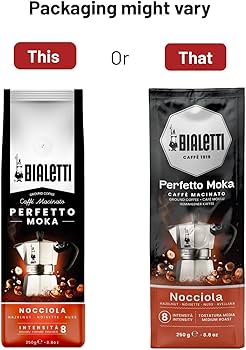 Amazon.com : Bialetti - Perfetto Moka Nocciola: Medium Roasting