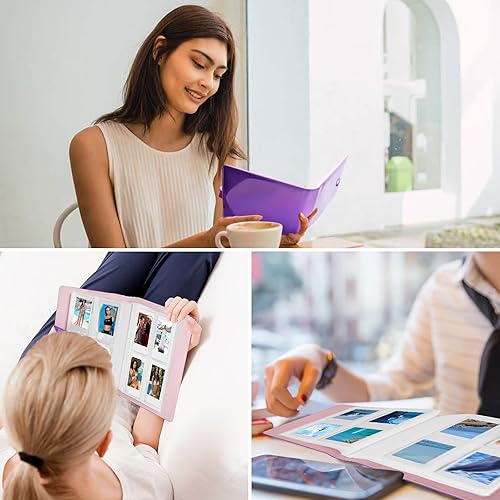 Miniatura 6 de Mini álbum de fotos de 256 bolsillos para Fujifilm Instax Mini 12 11 9 40 99 90 8 7 Evo LiPlay, cámaras instantáneas Polaroid Snap e impresora