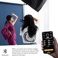 Vista 4 de Godox XProII-S TTL - Transmisor de disparador de flash inalámbrico compatible con cámaras Sony, 2.4G 1/8000s HSS, conexión Bluetooth, nuevo bloqueo