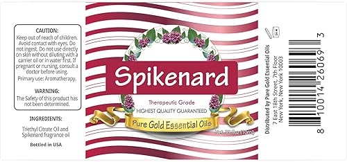 Miniatura 34 de Pure Gold Essential Oils - Aceite esencial de sándalo - 0.33 onzas líquidas -Aceite de sándalo