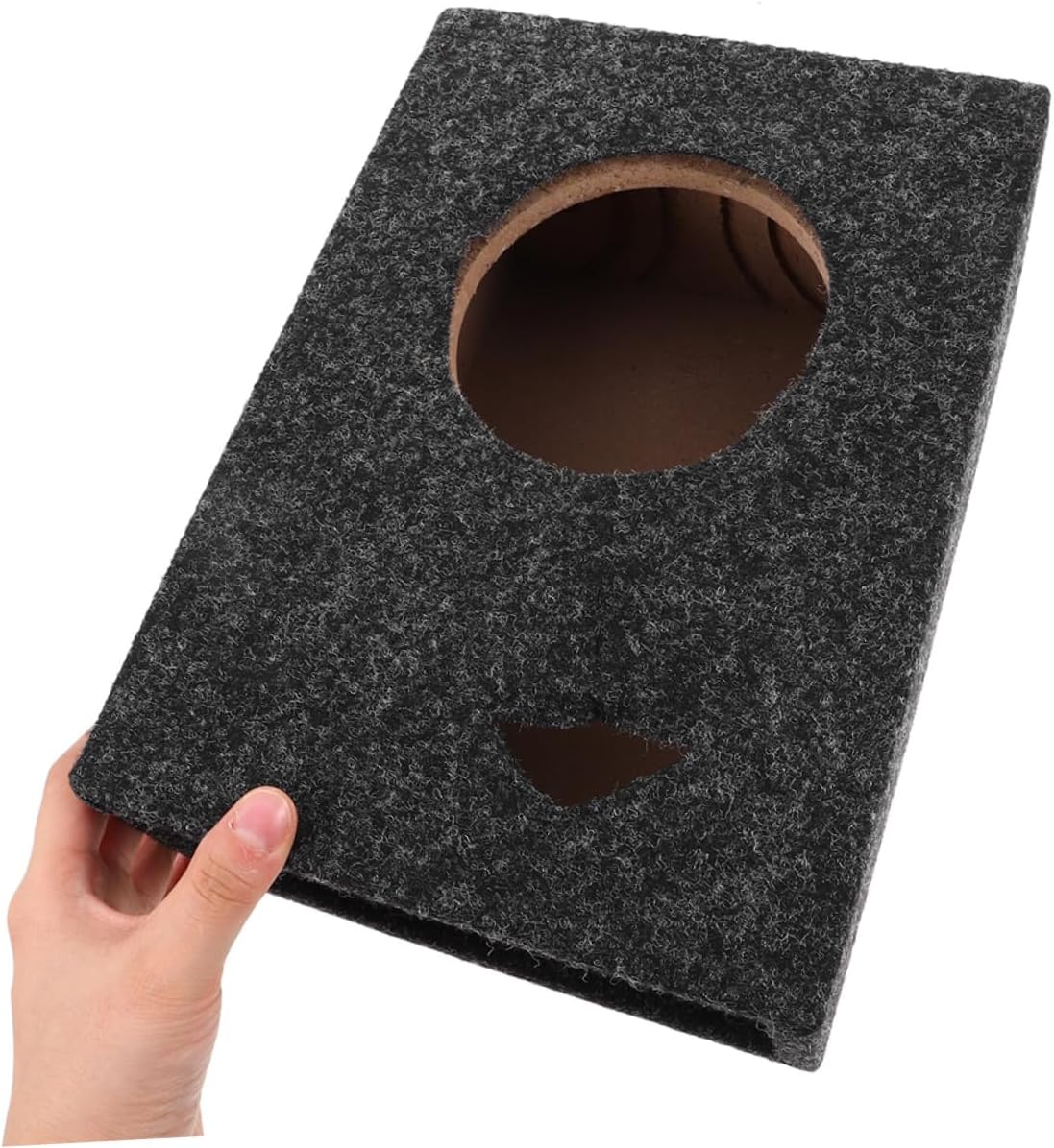 UPKOCH Car Subwoofer Enclosure Car Audio Box Speaker Cabinet for Enhanced Sound Depth