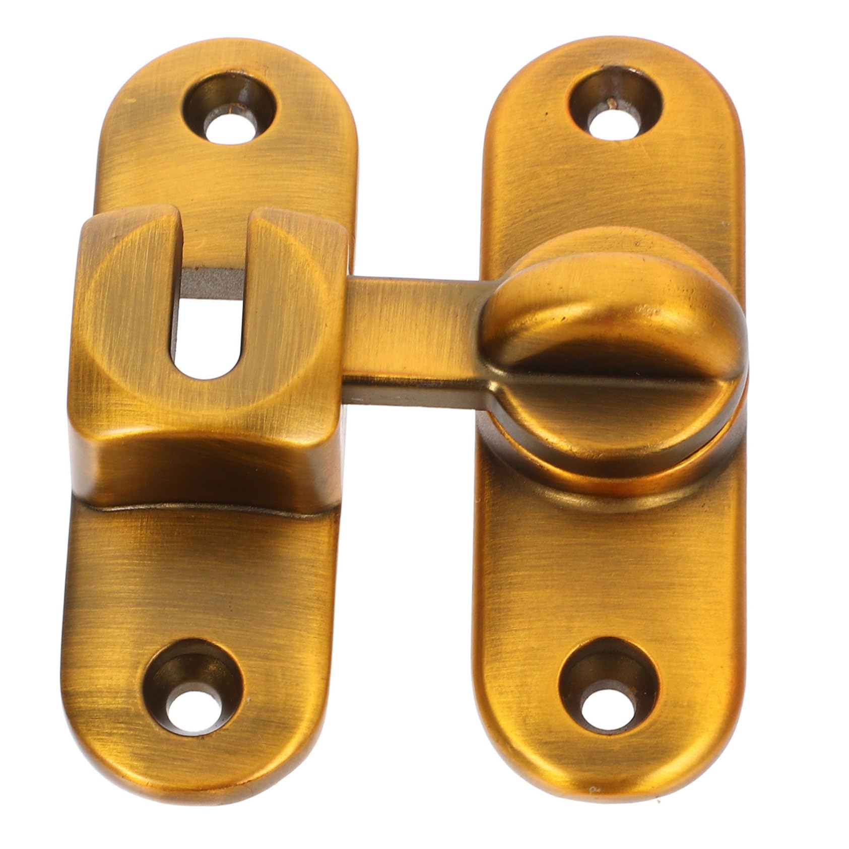 Gadpiparty 5ensembles Loquet De Sécurité Acier Inoxydable Pour Porte Coulissante Latch Résistant Pour Bâtiments Salles De Bain Et Plus