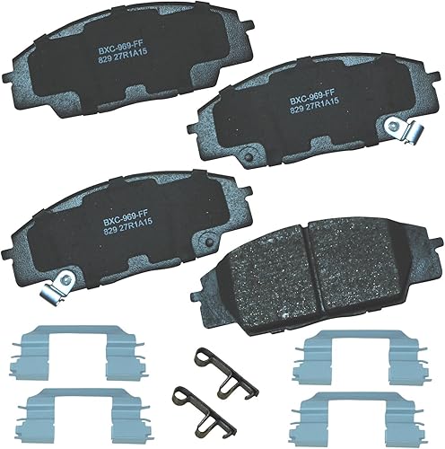 Miniatura 159 de Pastillas de freno delanteras cerámicas Bendix Premium SBC11 para modelos seleccionados Dodge Dart, Ford Fairlane, Falcon, Sedan Delivery, Mustang
