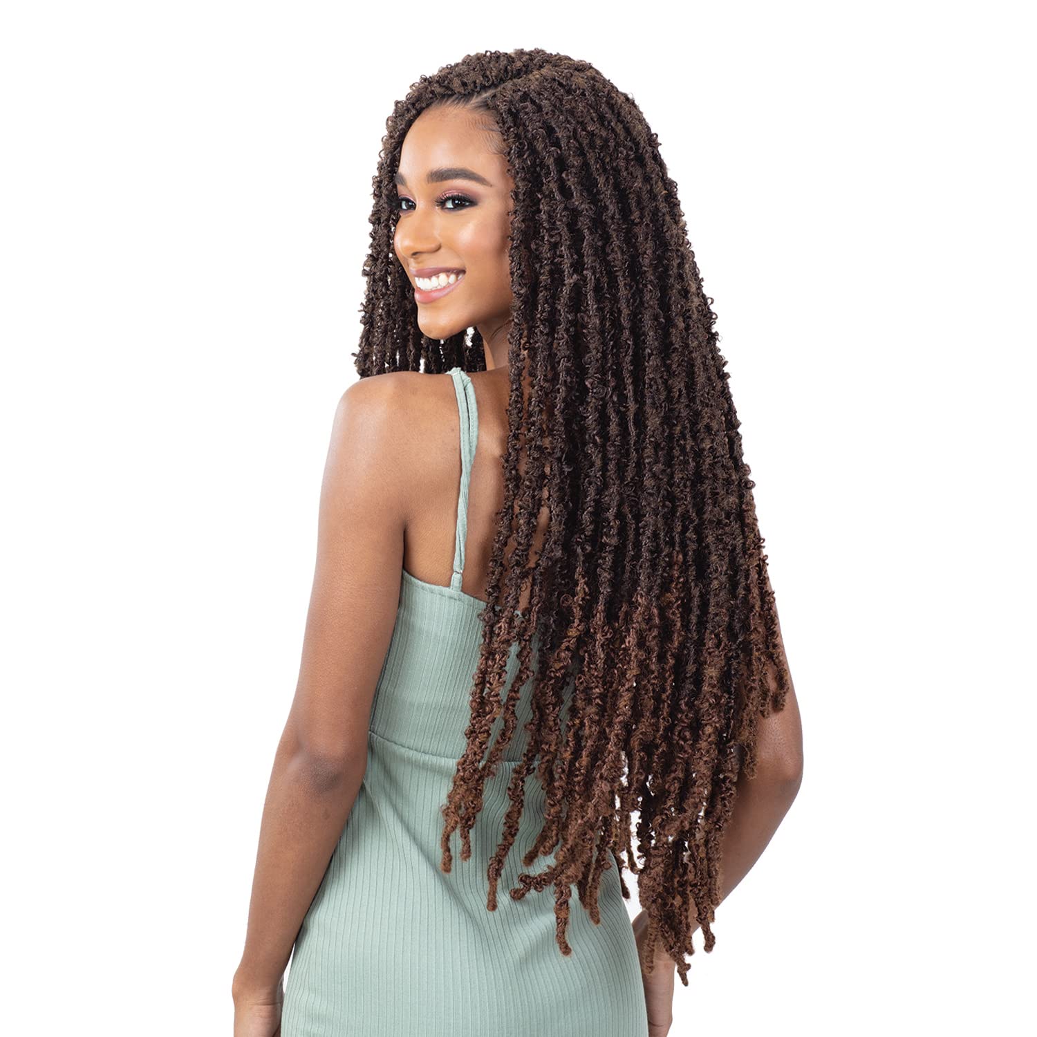 FreeTress Crochet Braids Butterfly Loc 24" (3-pack, T27)